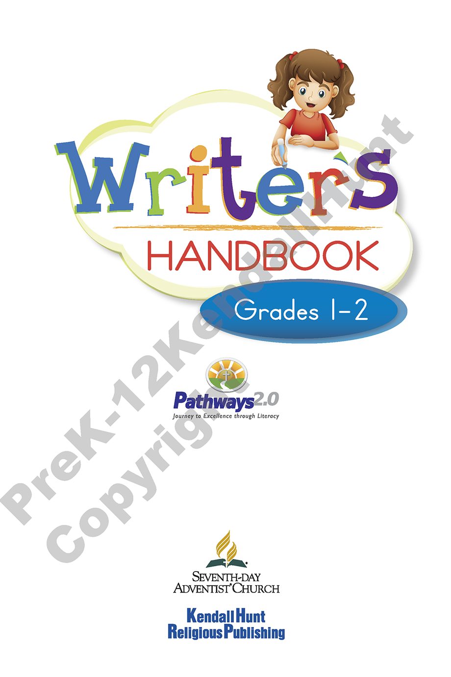 Writer’s Handbook, Grades 1–2: cover